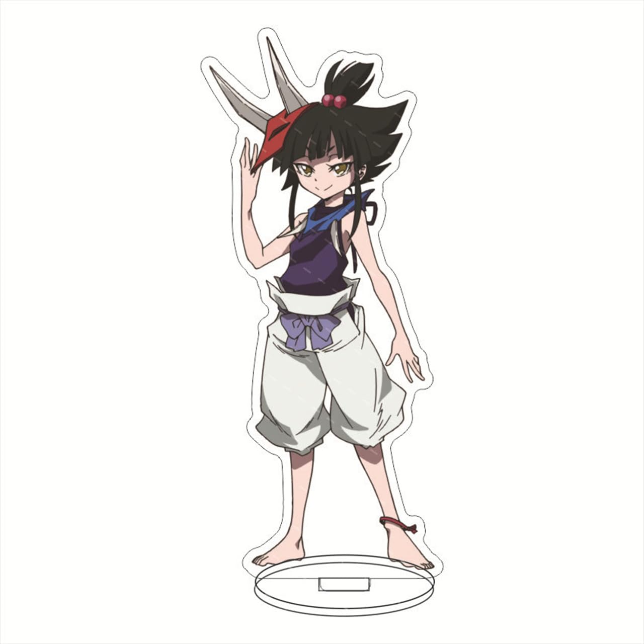 Amazon.co.jp: シャーマンキングFLOWERS 麻倉花 阿弥陀丸 アルミ